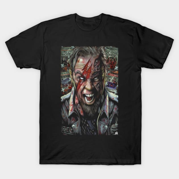 "PAPA HET" T-Shirt by joeyjamesartworx